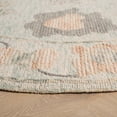 thumbnail image 2 of SAFAVIEH Abstract Lysette Floral Area Rug, Beige/Grey, 6' x 6' Round, 2 of 7