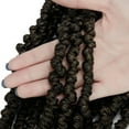 thumbnail image 5 of 10 inches 15 strands Ponytail Extension Afro Kinky Curly Clip in Ponytails Puffs with Drawstring One-Piece Hair Extention Women (Curly Ponytail), 5 of 5