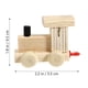 thumbnail image 5 of EeaseMX Tren magnético de madera con letras del alfabeto, juguetes educativos tempranos, mini tren de letras para niños pequeños, niños y niñas., 5 of 7