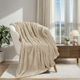 thumbnail image 4 of Superior Super Soft Plush Fleece Blanket 50" x 70", Bed & Couch Blankets, Throw XL, Linen, 4 of 11