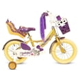 thumbnail image 2 of Bicicleta Infantil R12 Dorada Morado Canastilla Porta Muñeca, 2 of 8