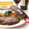 thumbnail image 2 of NEWEEN Instant Read Meat Thermometer Digital - Food Thermometer for Cooking, Grill, Oven, BBQ - Probe Thermometer for Kitchen, 2 of 9