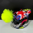 thumbnail image 4 of Casco de cola de caballo para motocicleta, casco de bicicleta, trenzas, colas de pelo, se utilizan para cualquier casco/ventosa Reus, 4 of 5