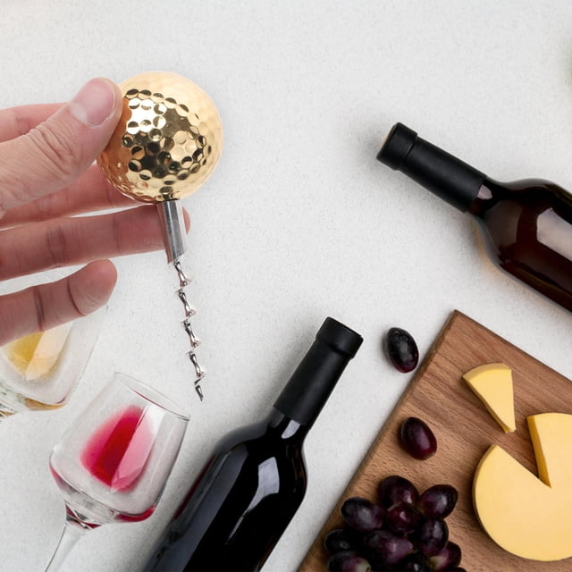WEUVEB Destapador De Dorado Para Vino Con Fácil Y Compacto Ideal Para Reuniones