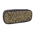 thumbnail image 2 of Geaub leopard print large capacity pencil case - dual zipper, multiple pockets, durable material, versatile use for stationery, cosmetics, and more, 2 of 6
