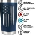 thumbnail image 2 of Retirement Gifts for Men 2025 "The Legend Has Retired" American Flag Tumbler, 20oz Engraved Gag Gift, Perfect for Husband, Dad, Coworkers, 2 of 6