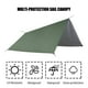 thumbnail image 3 of Toldo de vela de 10 x 10 pies, resistente al agua, resistente a los rayos UV, resistente a los rayos UV, para arena, con clavijas, bolsa de almacenamiento de cuerda para patio al aire li Eccomum  Toldo de vela, 3 of 7
