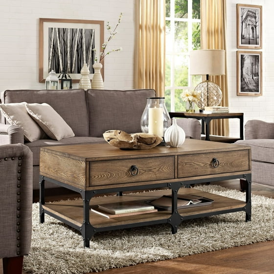 Crosley Furniture Trenton Coffee Table, Coffee