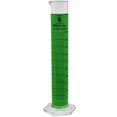 thumbnail image 1 of Cilindro graduado de 500 ml, vidrio de borosilicato 3,3, escala métrica única, clase B, Karter Scientific 213I14 (individual), 1 of 3