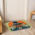 thumbnail image 6 of Halloween Polyester Non-Slip Machine Washable Bath Rugs Office Mat Floor Mats, 6 of 6