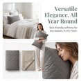 thumbnail image 3 of Unique Bargains Breathable Hypoallergenic Envelope Pillow Protectors King Dark Gray 20" x 35", 3 of 5