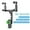 Green, variant on Binmer Car 360° Rearview Mirror Mobile Phone Stands Universal Auto GPS Navigation Brack Stand