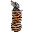 thumbnail image 3 of Pet Life ® Luxe 'Tigerbone' Tiger-Patterned Mink Fashion Fur Dog Jacket, 3 of 9