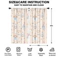 thumbnail image 2 of Blackout Kids Curtains,Minimalist Princess Pattern Childrens Insulated Curtains Set Of 2,Bedroom Essentials,Toddler Room Decor 42"x84", 2 of 5