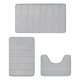 thumbnail image 1 of Price Drop Memory Foam Bathroom Rug Set 3 Piece, Non Slip Extra Soft Absorbent Bath Mats, Machine Washable & Dry Toilet Mat Sets For Bathroom Floor, 1 of 3