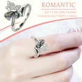 thumbnail image 2 of Bague Élégante Personnalité Bague Papillon Colorée Luxueuse et Exquise Bague Tout-Aller, 2 of 9