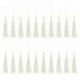 thumbnail image 1 of Unique Bargains 30Pack 5' Silky Bookmark Tassels with Loop for DIY Craft Accessory, Milky White, 1 of 6