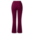 thumbnail image 5 of Clearance! Delayuji Fleece Lined Yoga Pants Yoga Pants for Women Workout Pants High Waist Athletic Workout Leggings Yoga Pant Womens Yoga Pants Red Xxl, 5 of 5