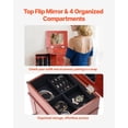 thumbnail image 5 of Jewelry Armoire with Full-Length Mirror, 3 Drawers and Multiple Storage Compartments for Necklaces, Rings, Earrings | Standing Jewelry Cabinet,, 5 of 11