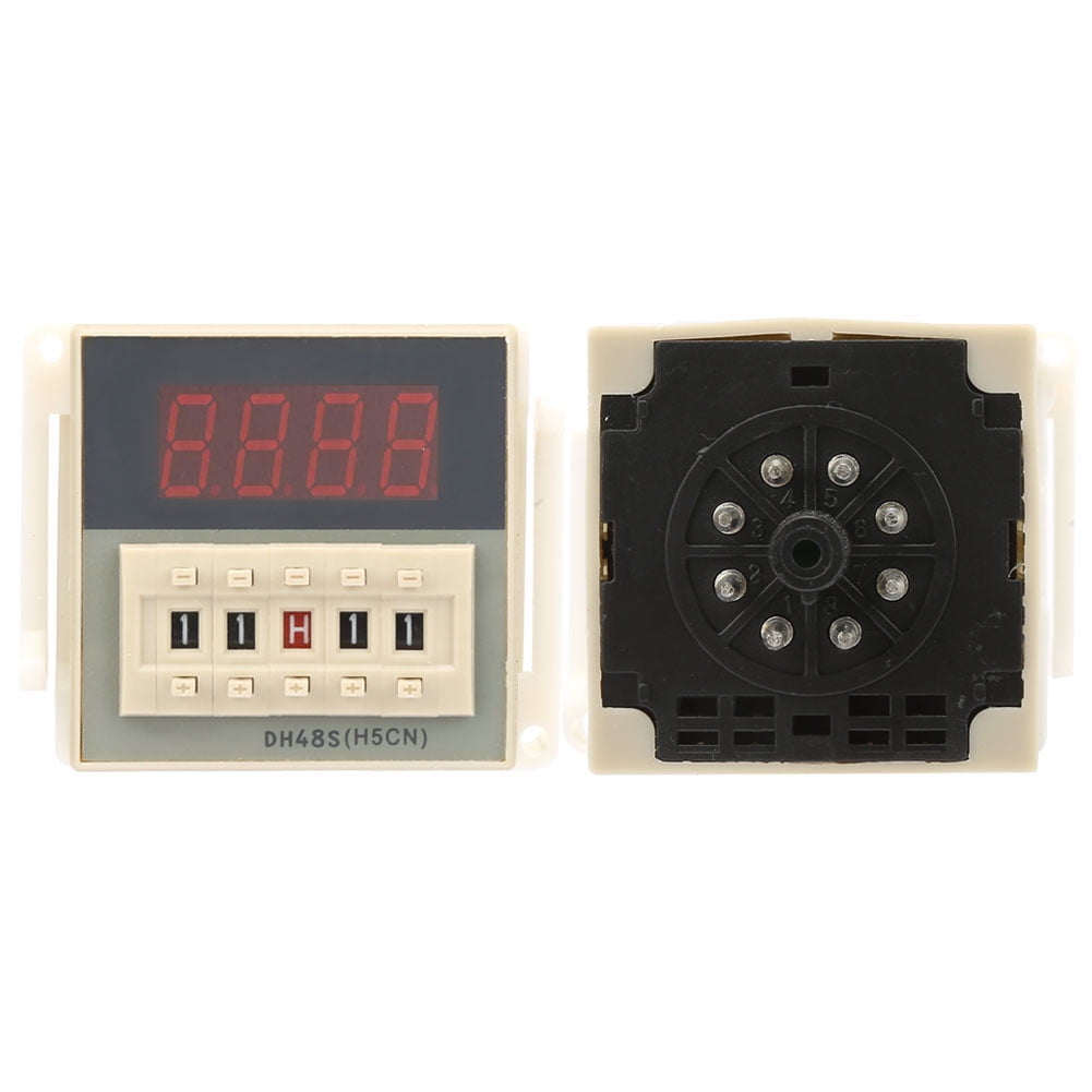 Time Delay Module Accurate Timing Digital LCD FlameRetardant Plastic