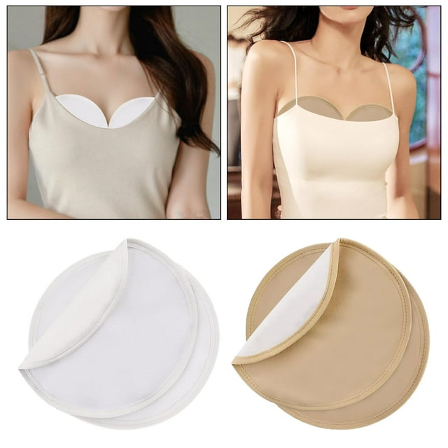 4x almohadillas para orejas de aceite de ricino reutilizables lavables a prueba de fugas altamente absorbentes impermeables envoltura de aceite de Salvador Discos absorbentes de aceite de ricino