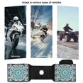 thumbnail image 5 of Uorisanigo ATV Tank Top Saddle Bag, Mandala Lotus Motorcycle Tool Storage Organizer for Outdoor Adventures High Strength Material Motorcycle Accessories for Cycling and Riding, 5 of 7