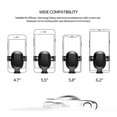 thumbnail image 7 of For Nokia C300/C110 - Air Vent Car Mount, Holder Dock Cradle Gravity Auto Lock for Nokia C300/C110 Phones, 7 of 7