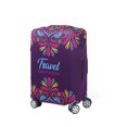 thumbnail image 1 of Freeshipping 18-24 Inch Suitcase Protective Cover Elastic Luggage Protector Cartoon Heart Bear Printed Trolley Dust Cover dark purple M, 1 of 5