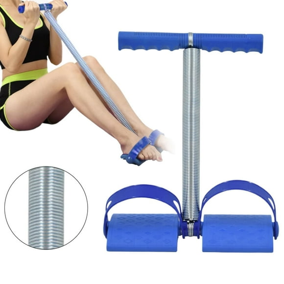 IMENGL SPRING PARK Elastic Up Pull Rope Spring Foot Pedal Abdomen Leg Exerciser Tummy Trimmer Equipment Bodybuilding Home Gym Arm Waist Sport Fitness Stretching Slimming Training Cloak with Hood Men