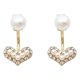 thumbnail image 2 of Pendientes para mujer, regalos para mujer, pendientes de perlas, pendientes de perlas pequeños y exquisitos, pendientes de perlas, 2 of 5