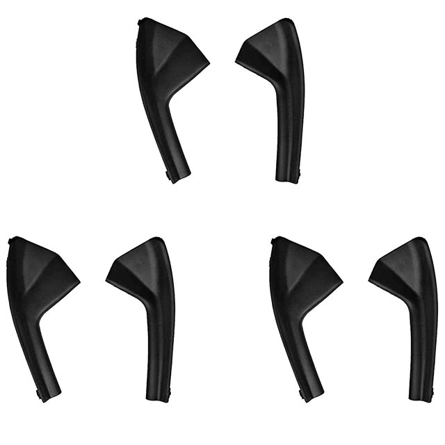 6x Cubierta de ajuste lateral del limpiaparabrisas delantero Placa de capó deflector de agua Compatible con Tiida modelo antiguo 66895-ed50