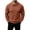 Brown, variant on Mens Cable Knit Golf Sweater Long Sleeve Quarter Zip Pullover Fall Collared Shirts Thermal Warm Tops for Business Casual Tennis Workout, Army Green, 3XL