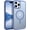 Blue, variant on Magnetic for iPhone 14 Pro Case [Compatible with Magsafe] Translucent Matte 14 Pro Phone Case Slim Shockproof Women Men Protective Cover Cases for iPhone14 Pro 6.1", Desert Titanium
