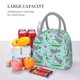thumbnail image 5 of Easygdp Hippo With Flamingos And Crocodiles Bolsa de Almuerzo Insulada Grande, Forro de Aluminio, Diseño Espacioso, a Prueba de Fugas, Ideal para Trabajo, Picnics, Viajes y Actividades al Aire Libre, 5 of 6