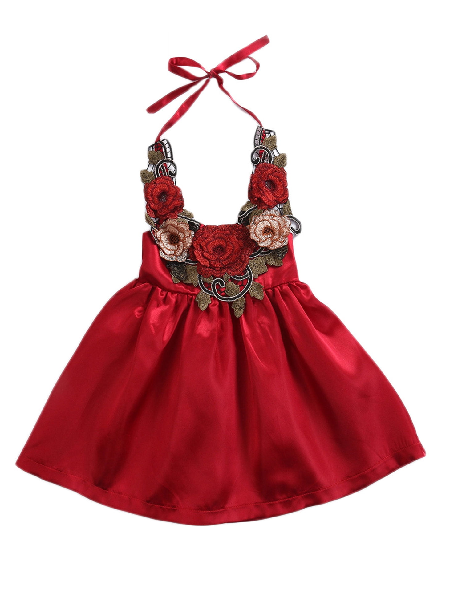 5t red dress