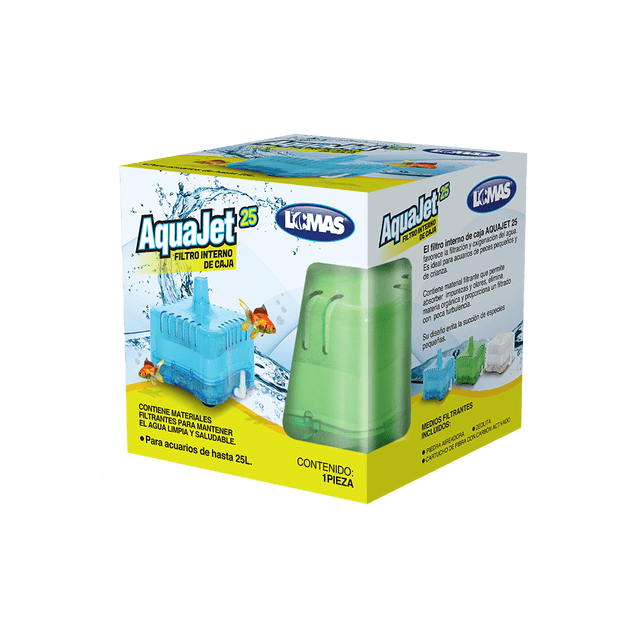 Filtro Interno Lomas Caja Verde 25L C/ Material Filtrante FL8442