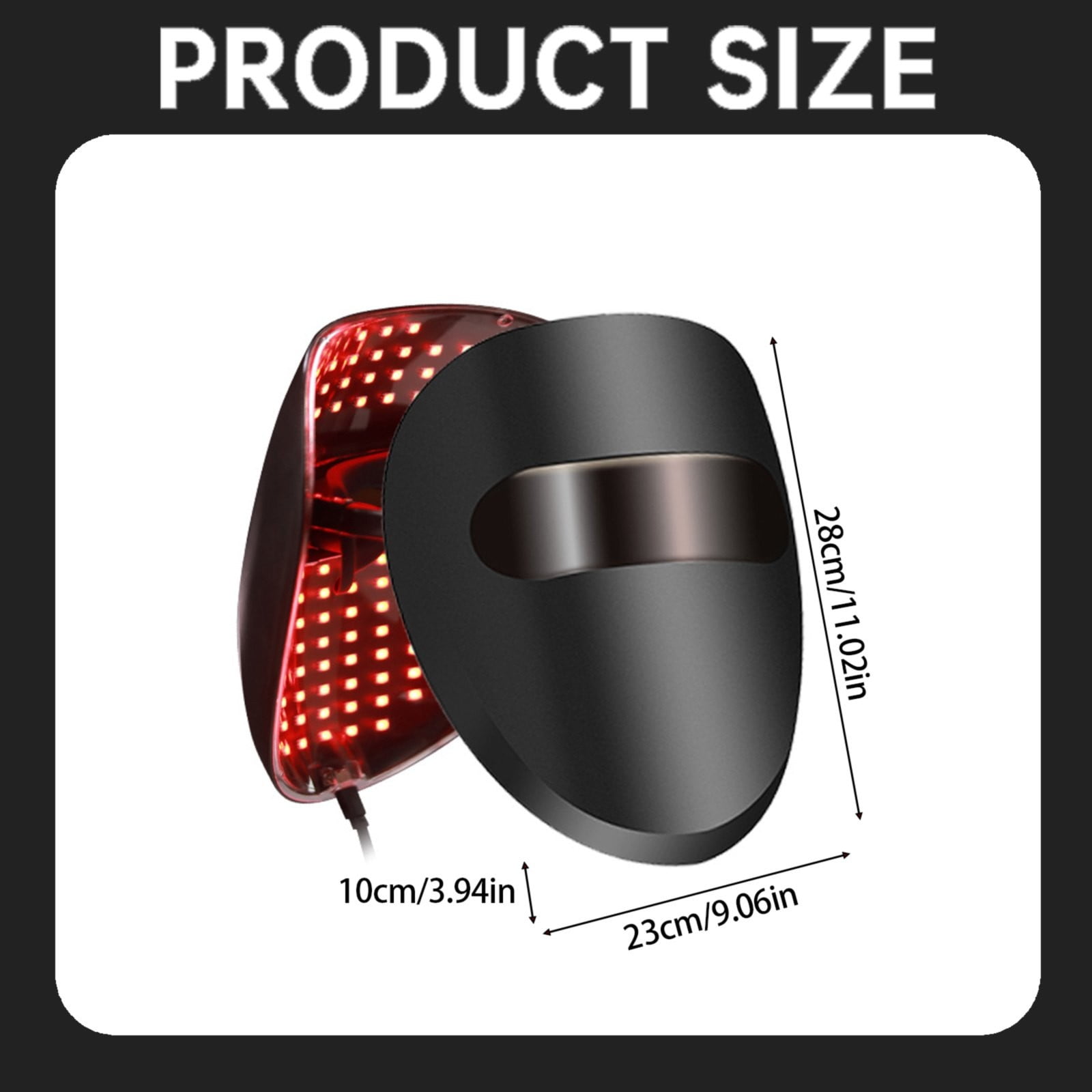 Red Light Therapy for Face FSA Eligible 8 Color LED Face Mask Light Therapy, Wireless High Dose Green Blue Infrared Light Therapy for Skin Care / HSA Eligible