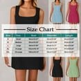 thumbnail image 3 of TMOYZQ Women's Sleeveless Bodycon Mini Tank Dress Dressy Casual Square Neck T-Shirt Dress Summer Vacation Beach Cover Ups Holiday Sundresses, 3 of 9