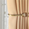 thumbnail image 1 of Paquete de 2 (bronce) Abrazaderas Rideaux Crochets Murals U Mtal Abrazaderas para cortinas, Rideau Metallique, 1 of 5