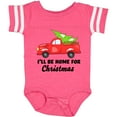 thumbnail image 3 of Inktastic I'll Be Home for Christmas Truck with Tree Boys or Girls Baby Bodysuit, 3 of 5