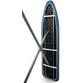 thumbnail image 4 of TIVIT Ironing Board Cover 12 x 48, Performance Grade Titanium Coated Pro Grip Pad & Covers - Superior Scorch & Stain Resistance, High Heat Reflection, 3 Padded Layers 3 Fastener Straps - Made In Italy, 4 of 6