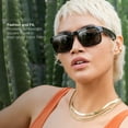 thumbnail image 3 of Bose Frames Tenor Rectangular Audio Bluetooth Sunglasses, Black, 3 of 14