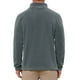 thumbnail image 3 of SUDADERA PULÓVER DE FORRO POLAR DE MANGA LARGA CON CUELLO DE PIE Y CIERRE DE MEDIA CREMALLERA PARA HOMBRES INSPIRE CHIC M GRIS OSCURO, 3 of 6