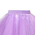 thumbnail image 4 of MKOSPLRT 4 Layered Tulle Tutu Skirt for Girls with Bow Girl Ballet Tutu Skirt Elastic Waist Ruffle Tiered Skirts 2-13 Years, 4 of 5