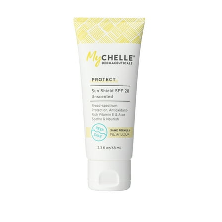 MyChelle Sun Shield SPF 28, Unscented, 2.3 Oz