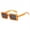 orange, variant on The new box sunglasses men small frame Europe and the United States sunglasses female retro anti-ultraviolet jelly color glasses