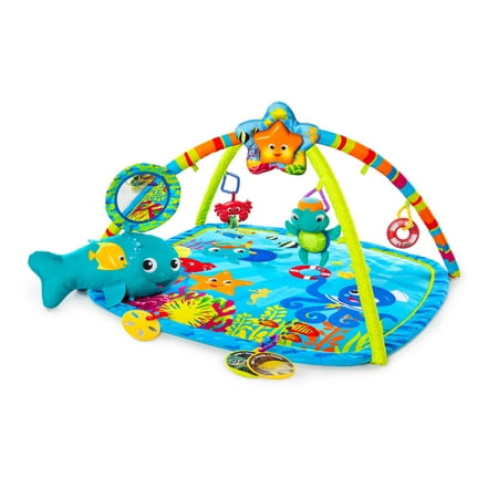 Baby Einstein Activity Gym and Play Mat - Nautical (Best First Meat For Baby)