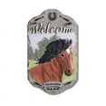 thumbnail image 2 of TrendyDecor4U Porch Decor Welcome Sign Horse Wall Art LP-100, 2 of 4