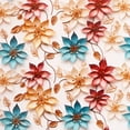 thumbnail image 2 of Archies Floral Embossed Pattern Wrapping Sheet, 5 sheets of 19.5x27.5 Inches., 2 of 4