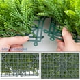 thumbnail image 5 of Sunshades Depot Artificial Mimose Fence Panel Green Wall Windscreen Privacy Screen Decorative Ivy Faux Leaves-4Pcs, 5 of 7